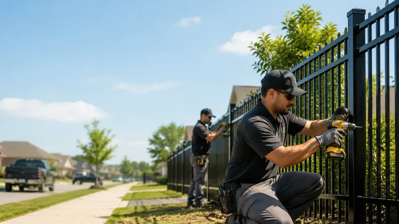 Metal Fence Installation in New Freedom, PA